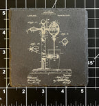 Fast Food Patent Slate Coasters