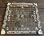 Glass Viking Chess (Hnefatafl) | Special Edition, Long Boat Token Holder