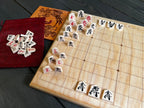 Handcrafted Shogi Set | Japanese Chess with Komadai
