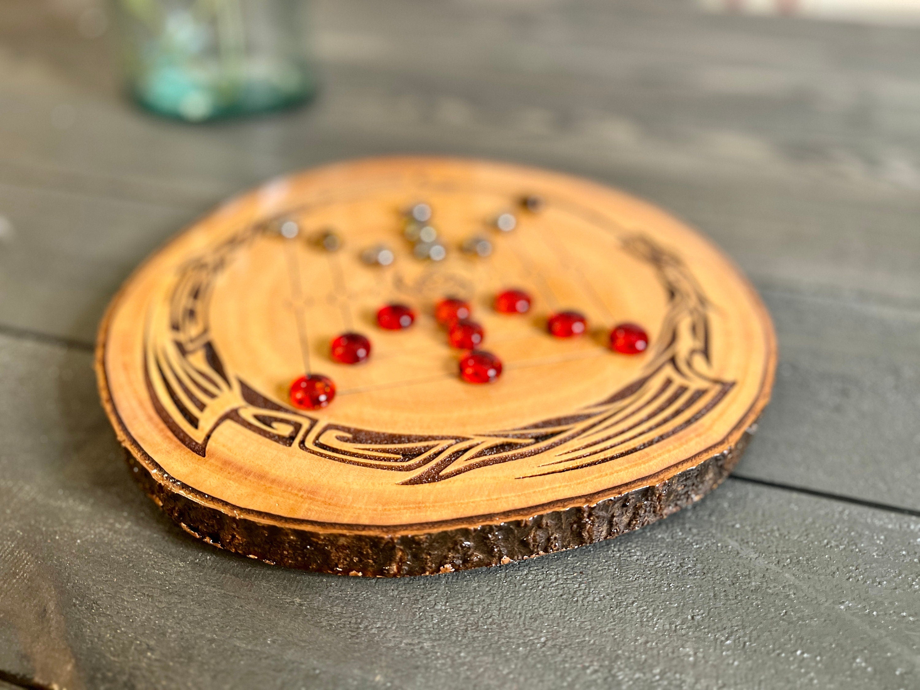 Nine Men's Morris | Ancient Roman Board Game | Mills | Merelles