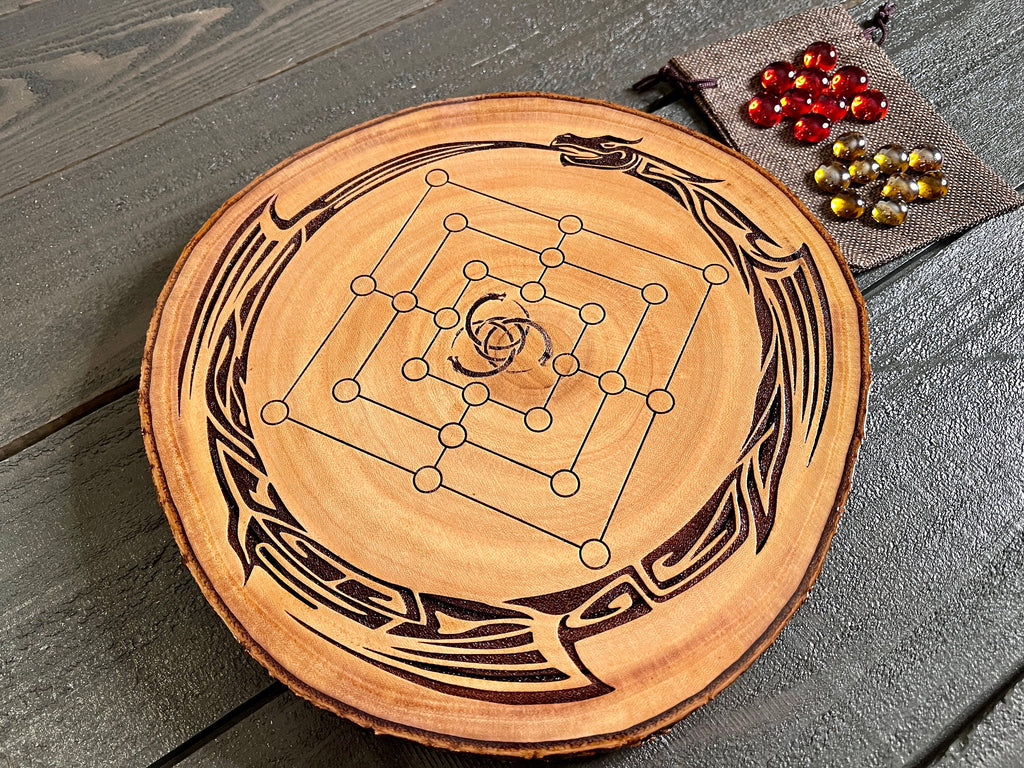 Nine Men's Morris | Ancient Roman Board Game | Mills | Merelles