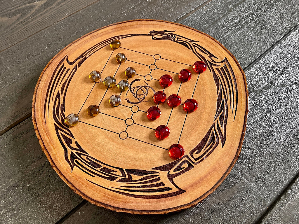 Nine Men's Morris | Ancient Roman Board Game | Mills | Merelles