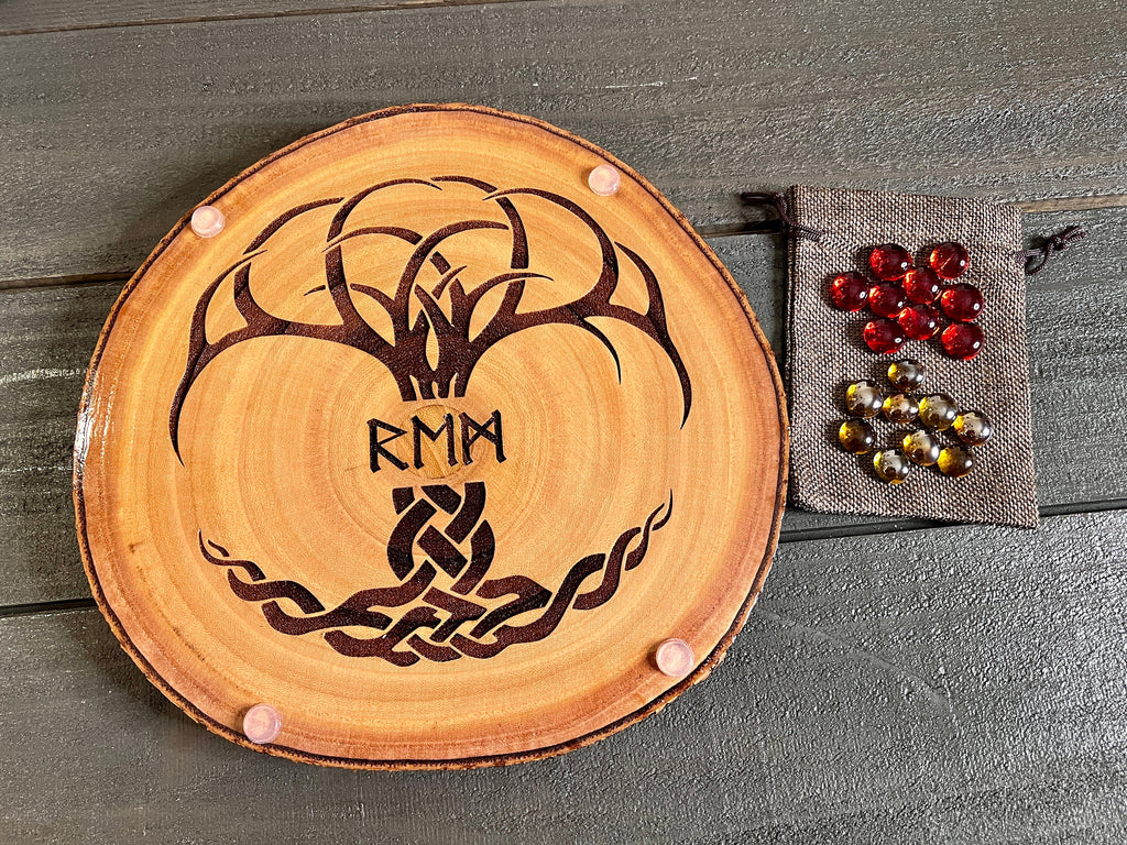 Nine Men's Morris | Ancient Roman Board Game | Mills | Merelles