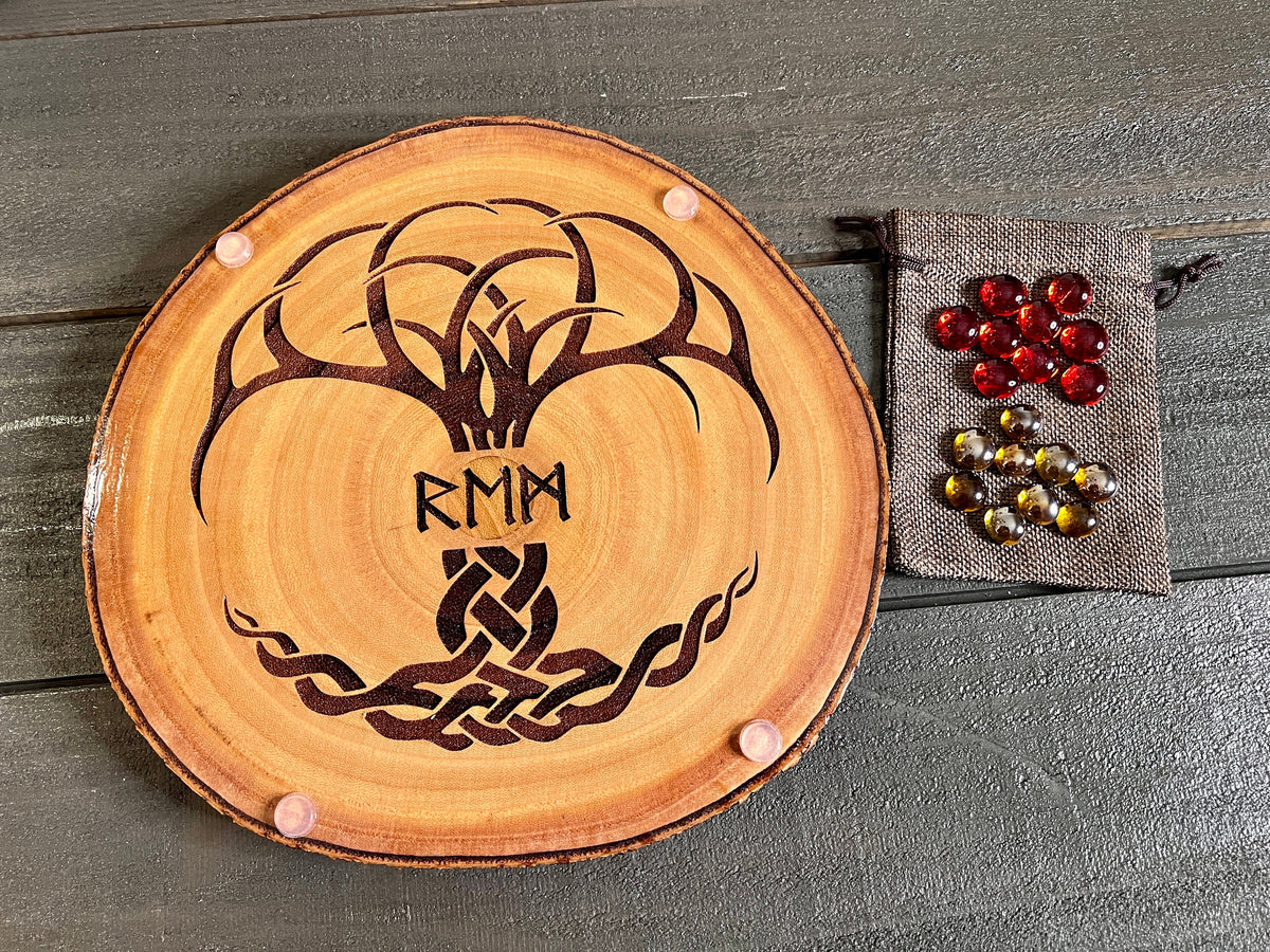 Nine Men's Morris | Ancient Roman Board Game | Mills | Merelles