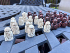 Viking Resin Hnefatafl / Tafl Game Pieces Only - Not the Game Board