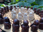 Viking Resin Hnefatafl / Tafl Game Pieces Only - Not the Game Board