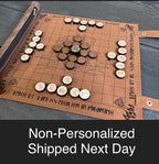 Hnefatafl Viking Chess Game | Portable Roll-Up Board