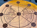 ROTA - "Three Peebles" - Roman Tic Tac Toe (without the tie) Board Game
