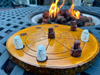 ROTA - "Three Peebles" - Roman Tic Tac Toe (without the tie) Board Game