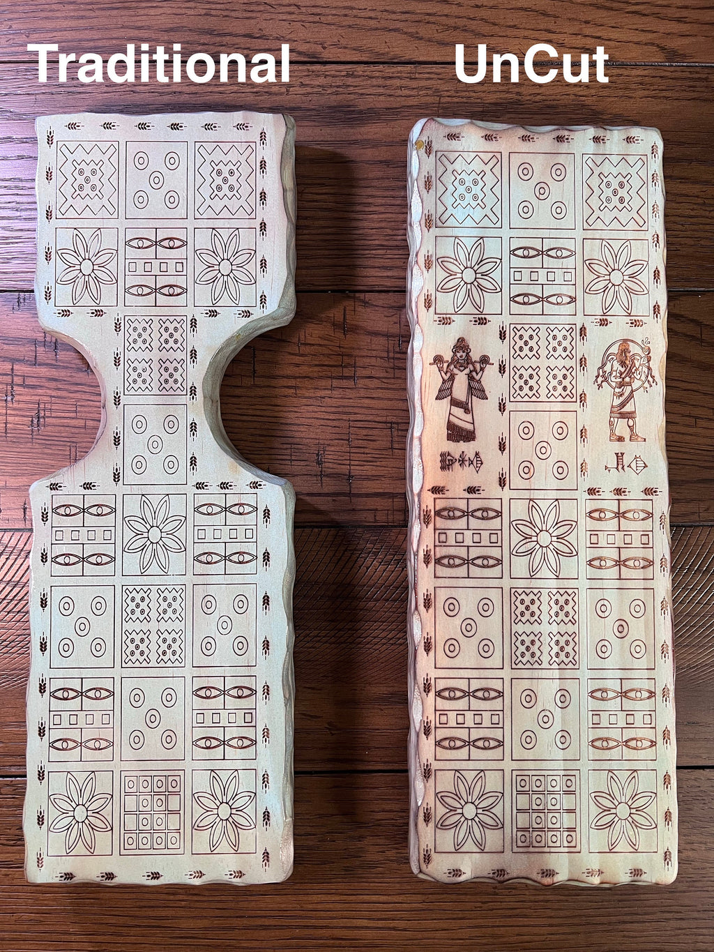 Royal Game of Ur | Personalized for Free | Sumerian Chase Board Game | Twenty Squares