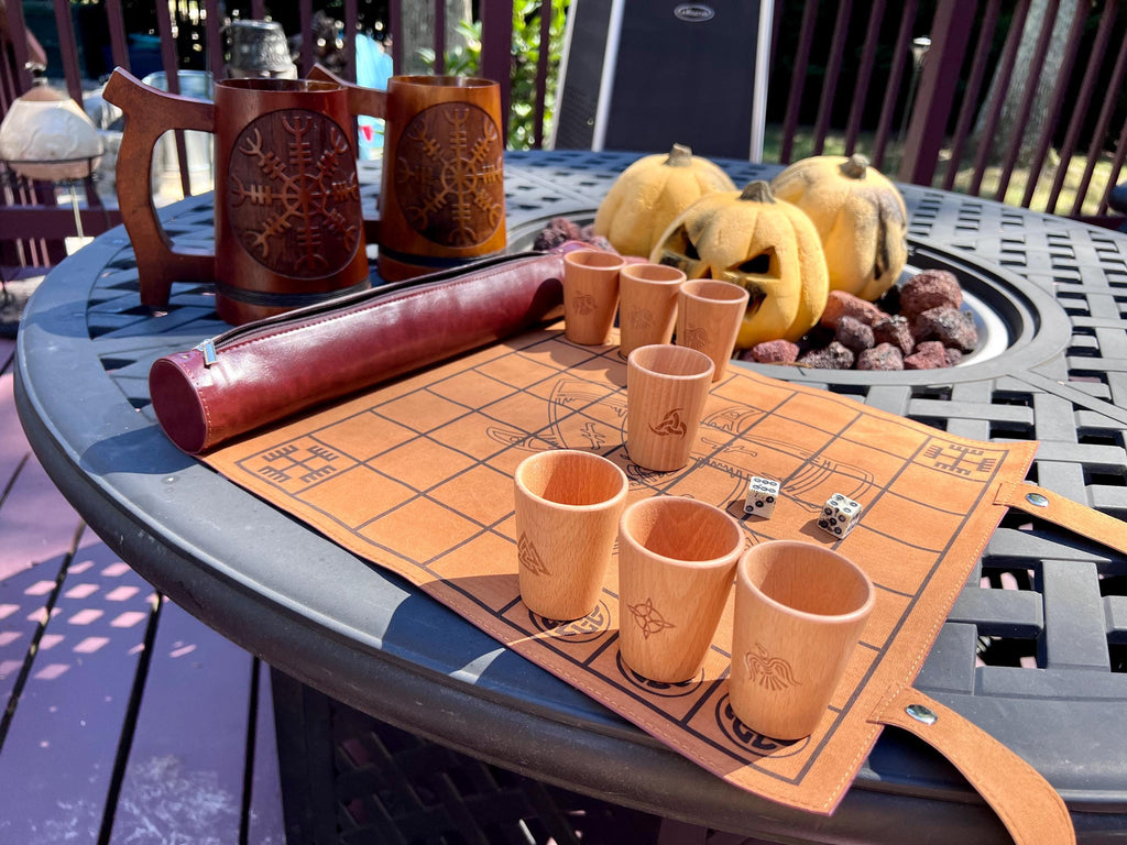 Tablero & Brandubh Duel Game Mat