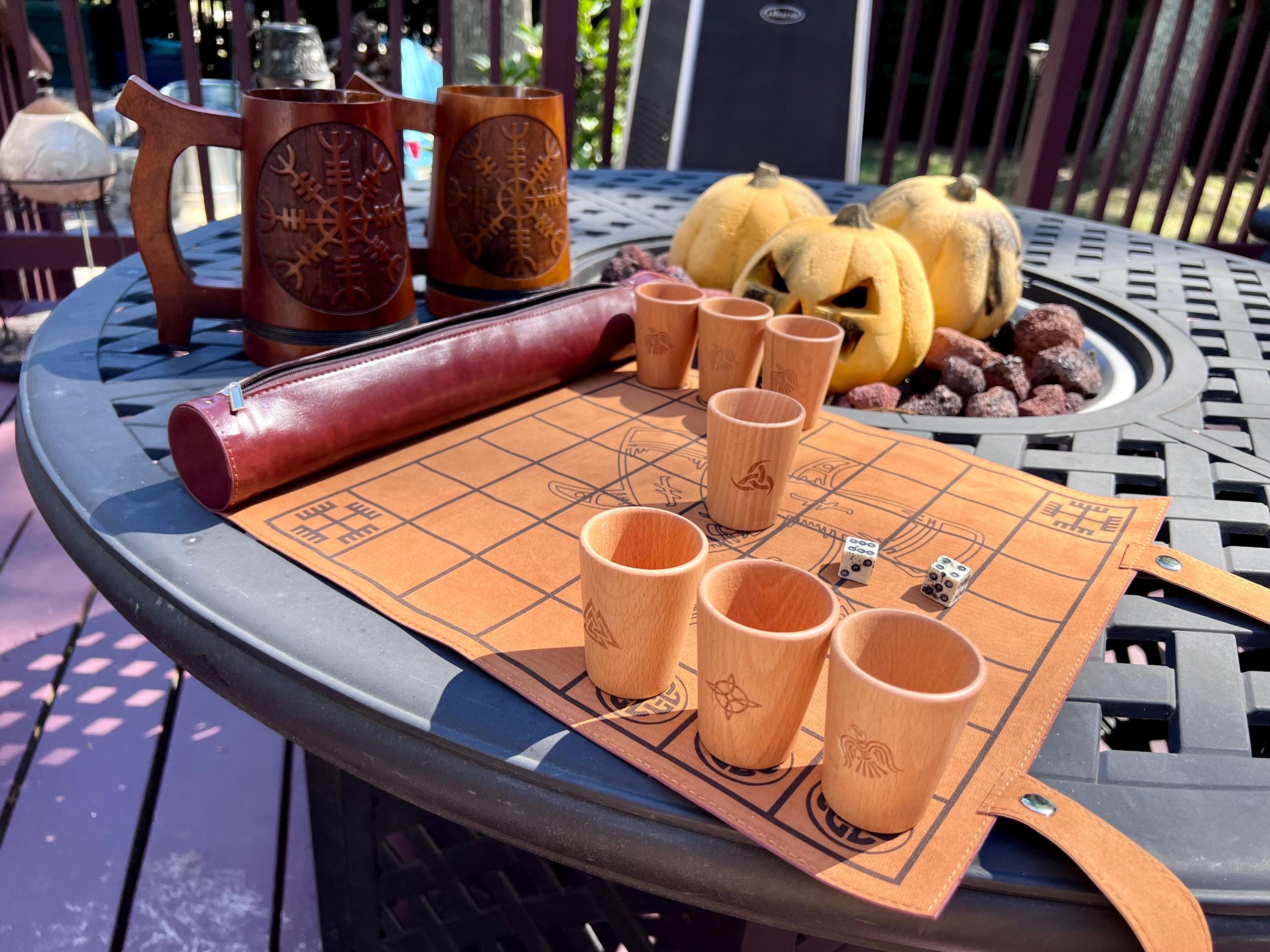 Tablero & Brandubh Duel Game Mat