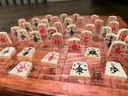 Handcrafted Shogi Set | Japanese Chess with Komadai