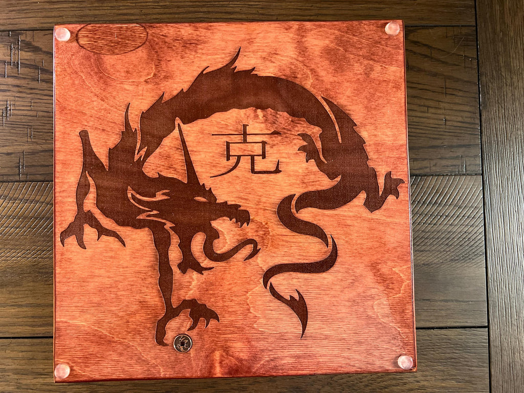 Handcrafted Shogi Set | Japanese Chess with Komadai