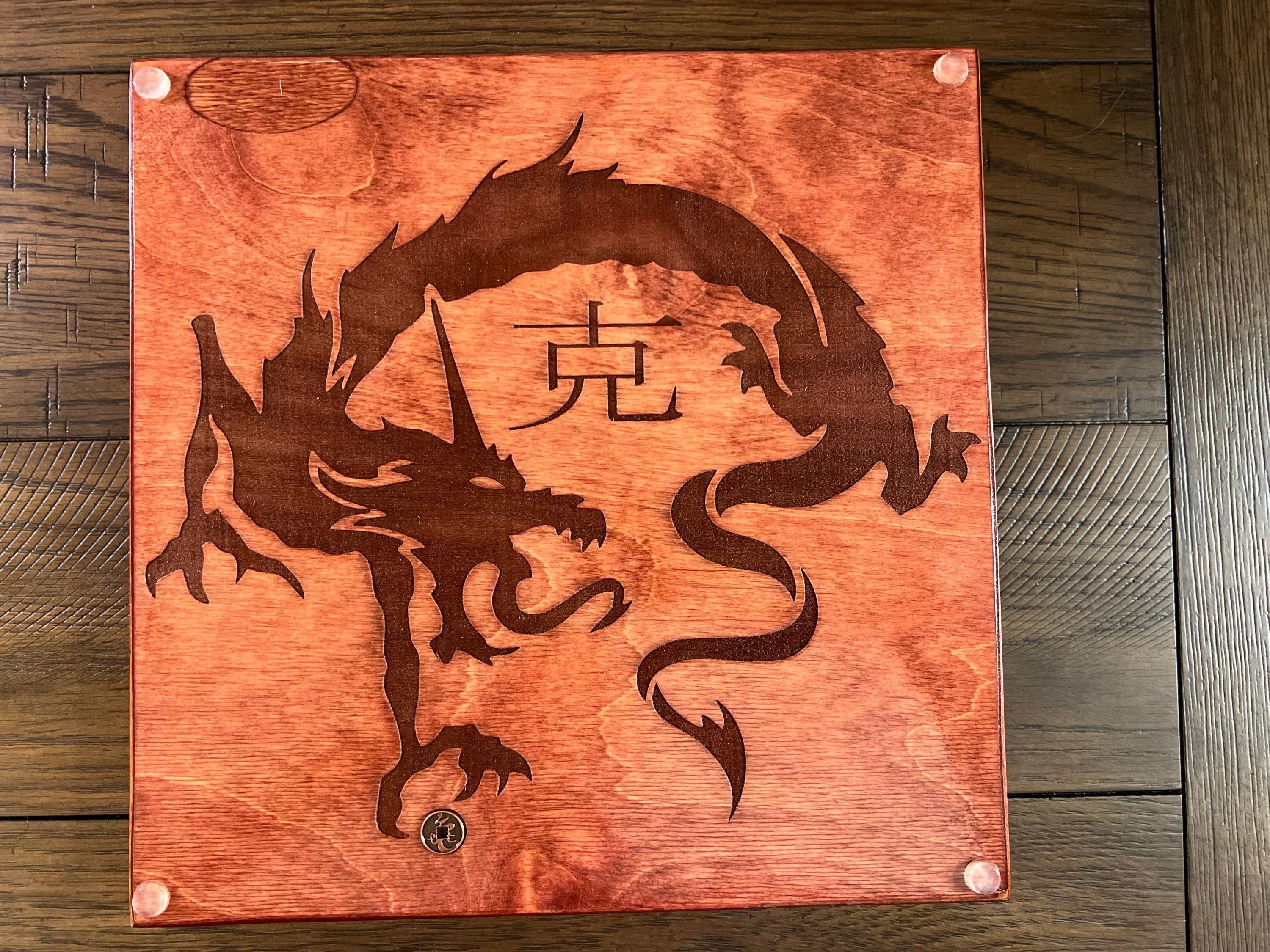 Handcrafted Shogi Set | Japanese Chess with Komadai