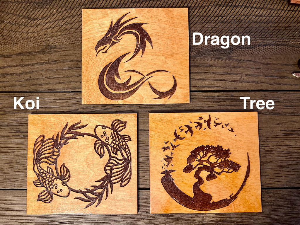 Handcrafted Shogi Set | Japanese Chess with Komadai