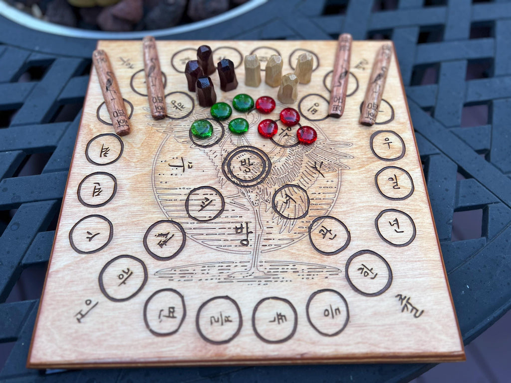 Yute | Yut Nori | Yunnori | Korean Board Game