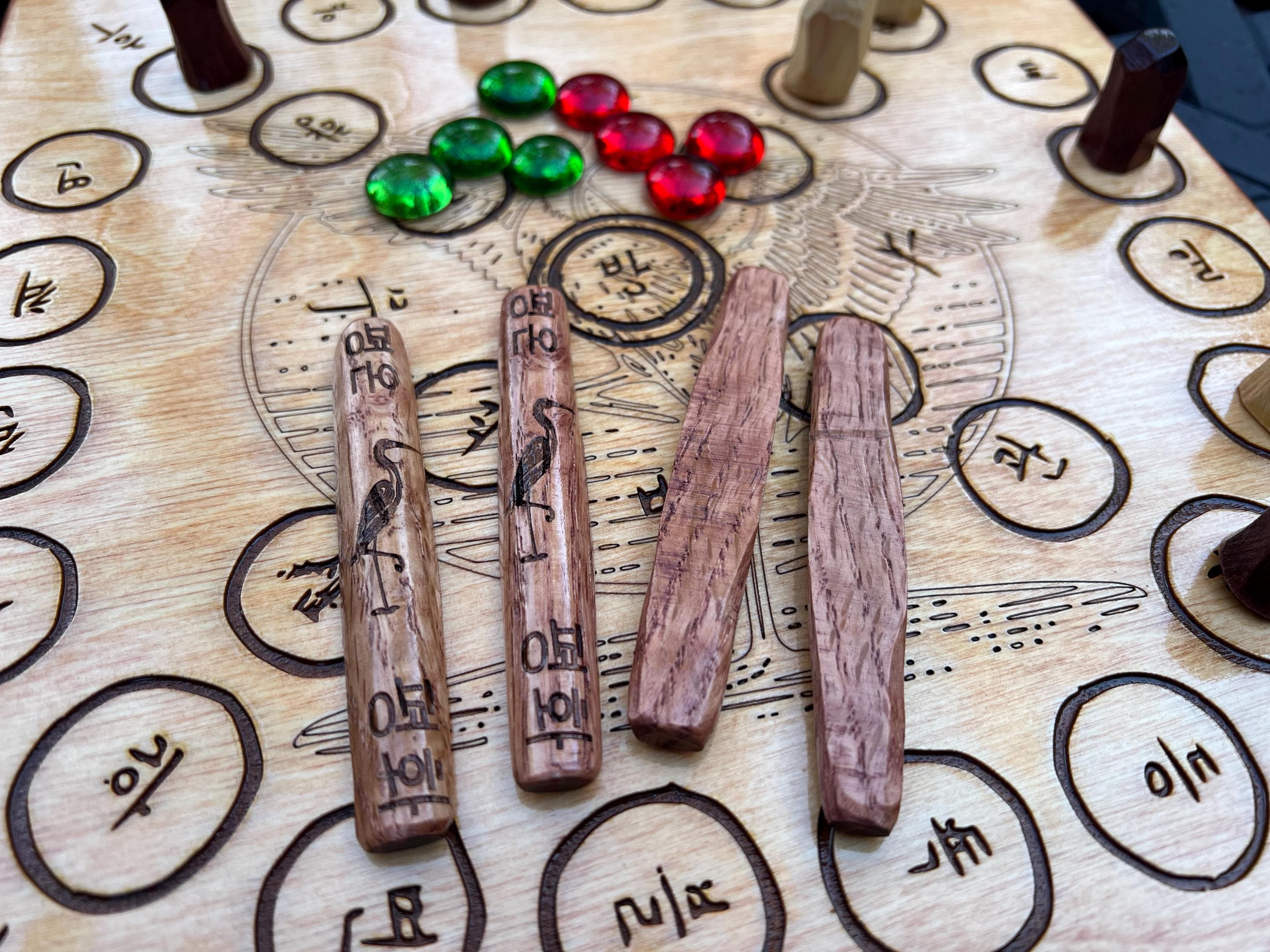 Yute | Yut Nori | Yunnori | Korean Board Game