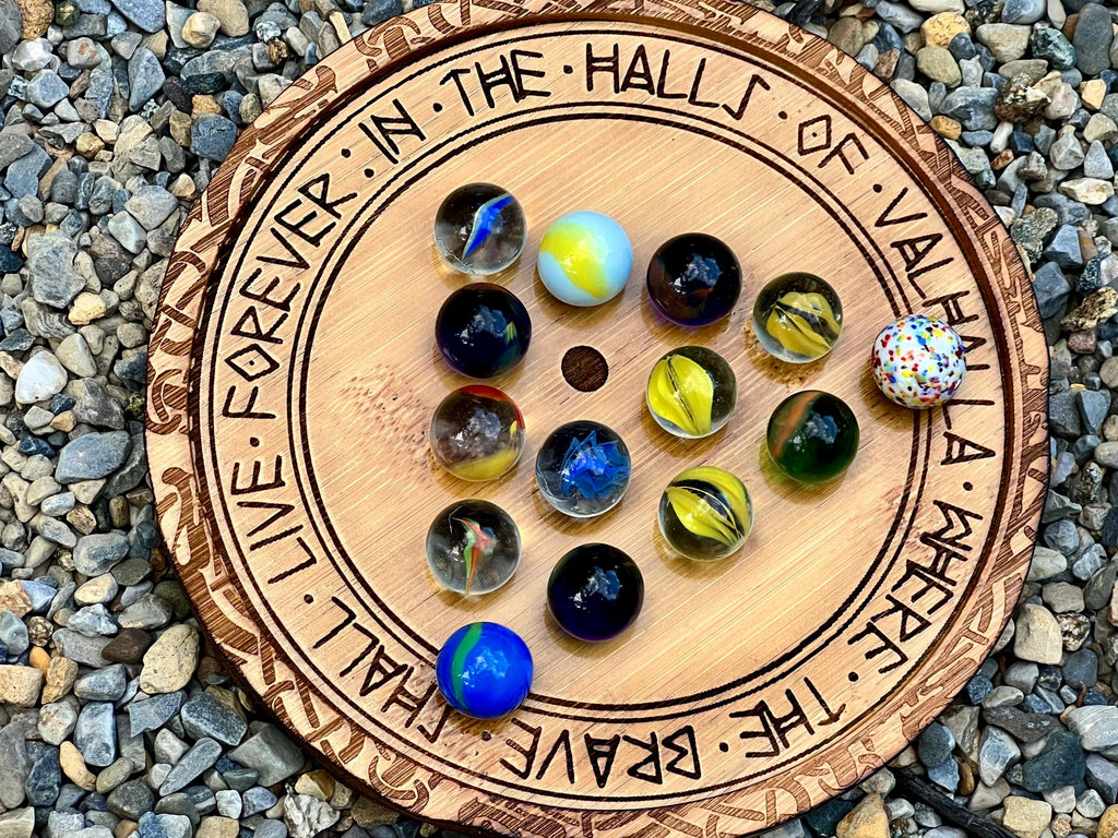 Marbles Solitaire Game | Personalized Gift