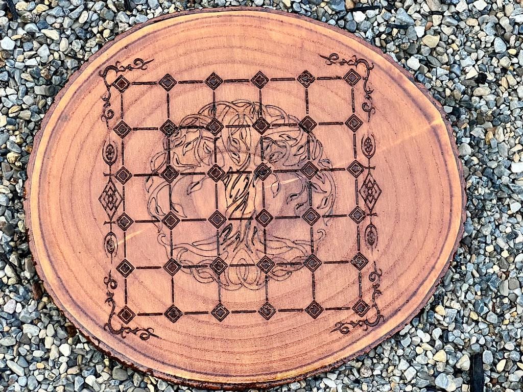 Handcrafted Tak Board Game: Pine Slate with Exotic Wood or Stone Marble Pieces