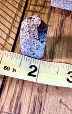 Handmade Marble Tak Pieces - Solid Black & White Stone Game Set - Flat Stones Capstones