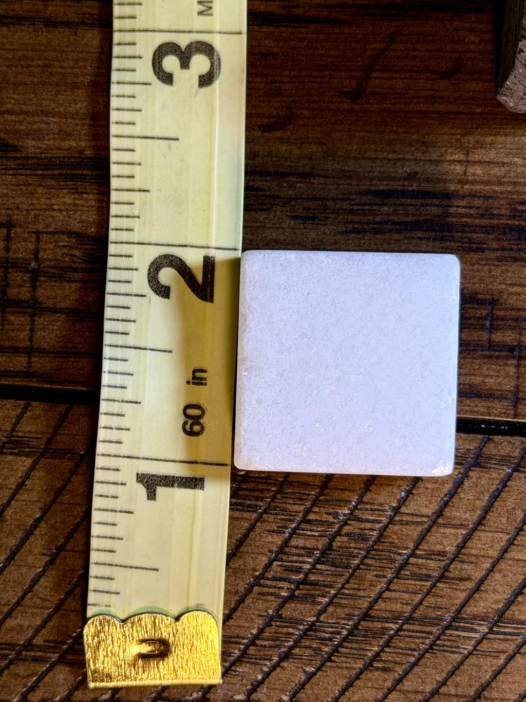 Handmade Marble Tak Pieces - Solid Black & White Stone Game Set - Flat Stones Capstones