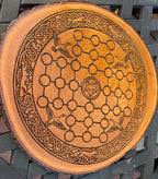 Fox and Geese Board Game - Historical, Handmade, Wooden, Tabletop, Medieval, Strategy Game