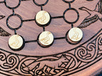 Fox and Geese Board Game - Historical, Handmade, Wooden, Tabletop, Medieval, Strategy Game