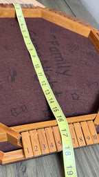 Handcrafted Shut the Box Game – 6 Player - Personalized - 18Inches