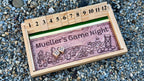 Handmade Wooden Shut the Box Game - Single Player Dice Game - Classic 12 Tile Pub Game - Custom Wood Game - Math Learning Toy - Great Gift