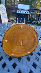 Thanksgiving Gratitude Tree: Personalized Engraved Family Name Base, Fall Leaves Included