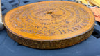 Thanksgiving Gratitude Tree: Personalized Engraved Family Name Base, Fall Leaves Included