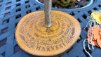 Thanksgiving Gratitude Tree: Personalized Engraved Family Name Base, Fall Leaves Included
