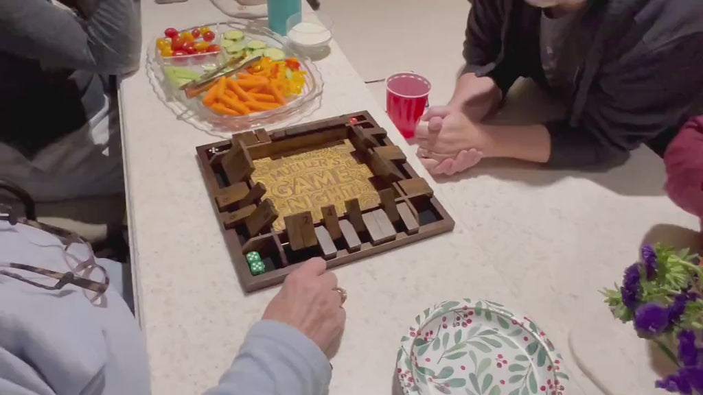 Shut The Box Board Game - Personalized Playing Zone