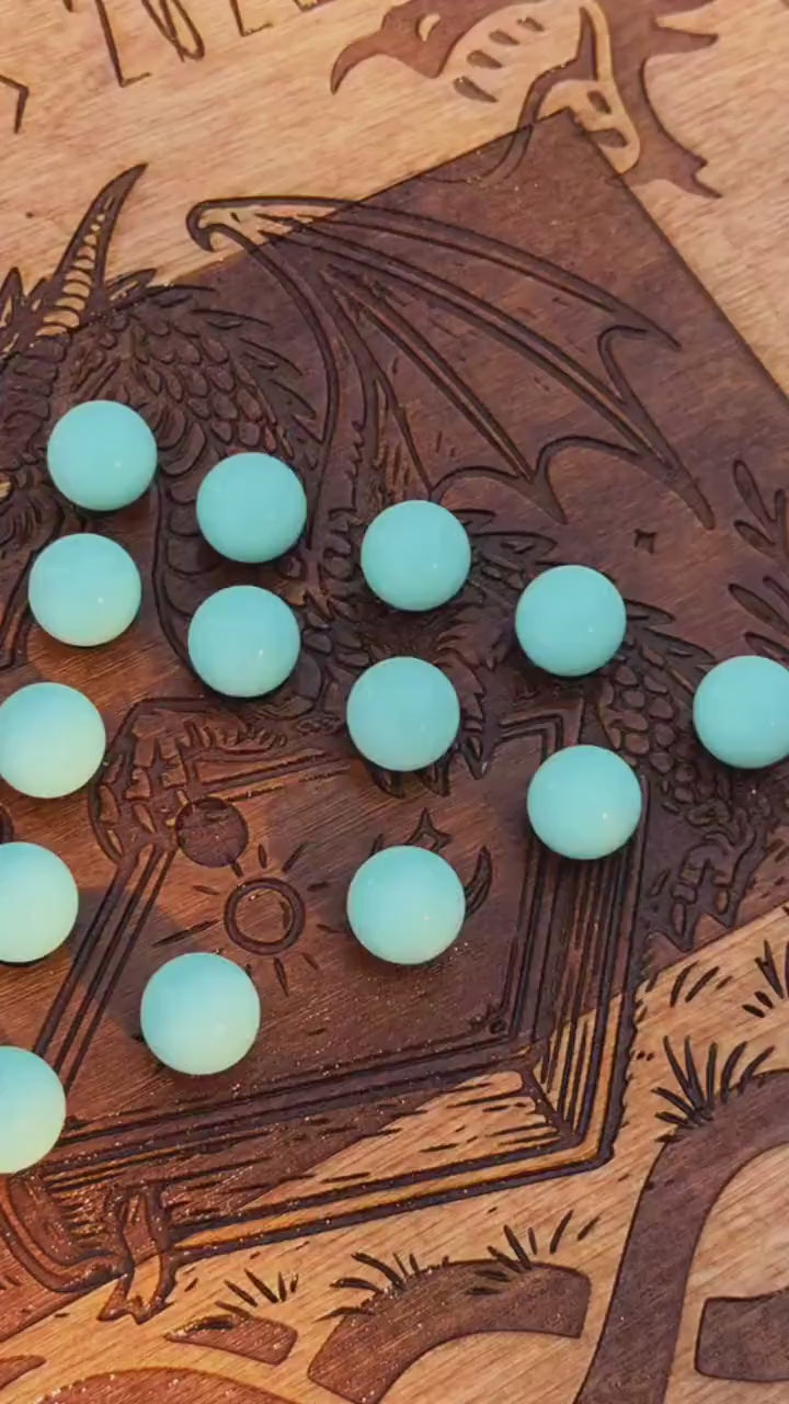 Handcrafted Wooden Connect 4 & Solitaire Combo - Modular 2-in-1 Game Board - Solid Wood Tabletop Decor - Unique Gift for Strategy Fans