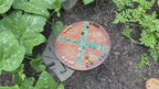 Patolli Ancient Aztec Board Game | Handcrafted Live-Edge Wood Slice
